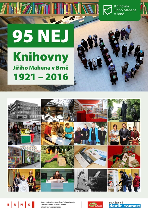 Wystawa „95 naj Biblioteki Jiřího Mahena w Brnie 1921–2016”