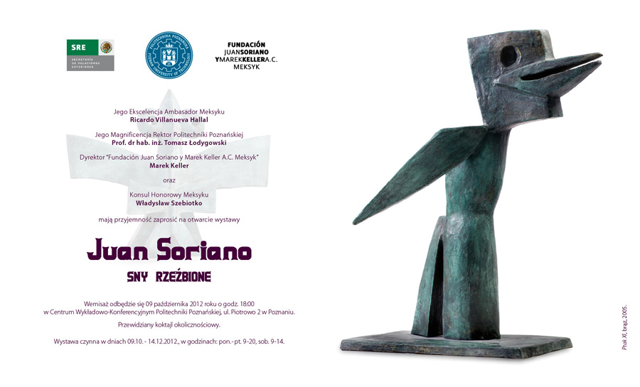 Wystawa Juan Soriano „Sny Rzeźbione”